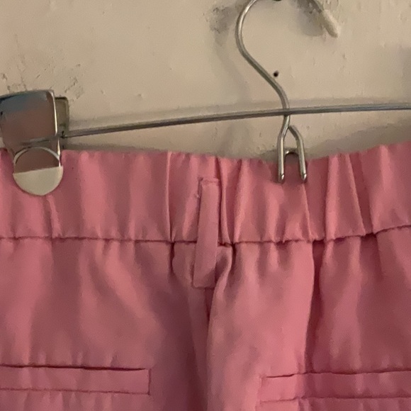 Sale! A New Day High Rise Pleated Front Shorts, Size 4, Pink - Picture 3 of 8